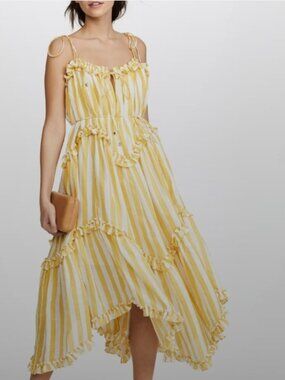 slim fit dress slacks Zimmerman Golden Ruffle Mini Dress Pink/Gold Floral – blueandcream main image 1
